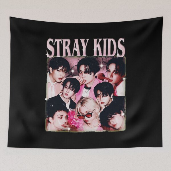 Item preview, Stray Kids Retro Vintage Kpop Group Photo  designed and sold by Kimberly177495.