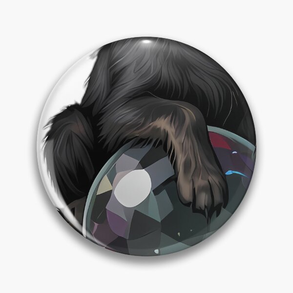 Item preview, Gothic Wolfhound Pup Quartz Orb designed and sold by IllumeInk.
