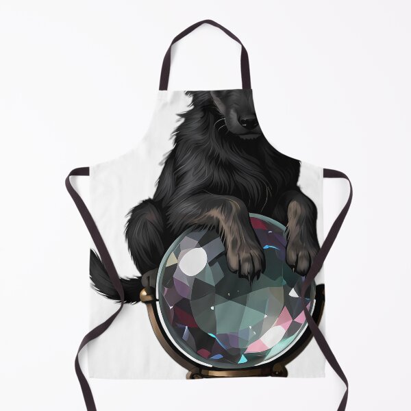 Item preview, Gothic Wolfhound Pup Quartz Orb designed and sold by IllumeInk.