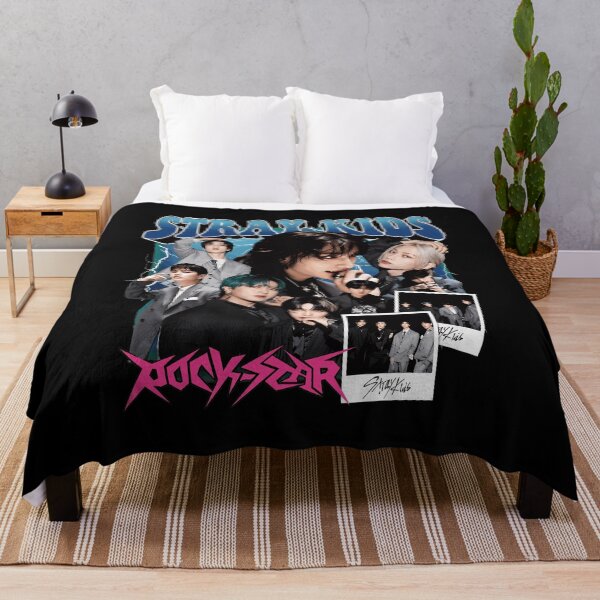 Item preview, Stray Kids Rock Star Vintage Collage Tee designed and sold by JamesRol160150.