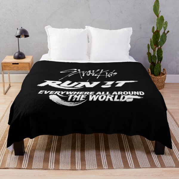 Item preview, Stray Kids RUN IT WORLD Kpop Fan designed and sold by PatrickT483989.