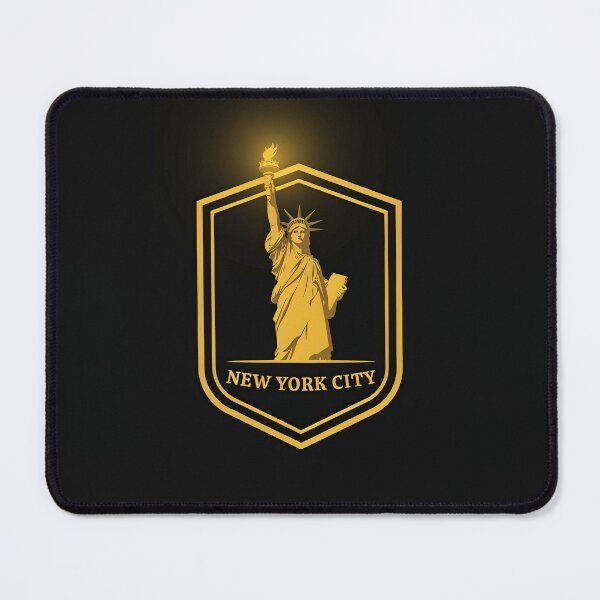 Item preview, Statue of Liberty Crest — New York City Badge Logo designed and sold by Shutter-Dragon.