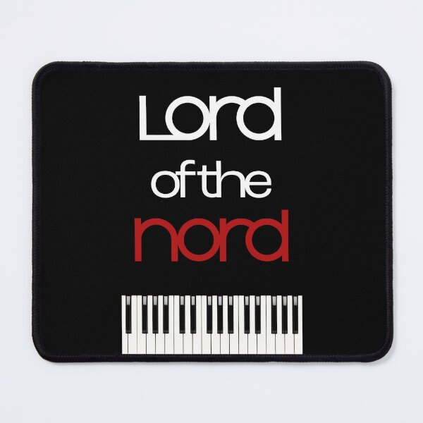 Artikelvorschau, LORD OF THE NORD_2.0_vertikal rot entworfen und verkauft von AlienAardvark.