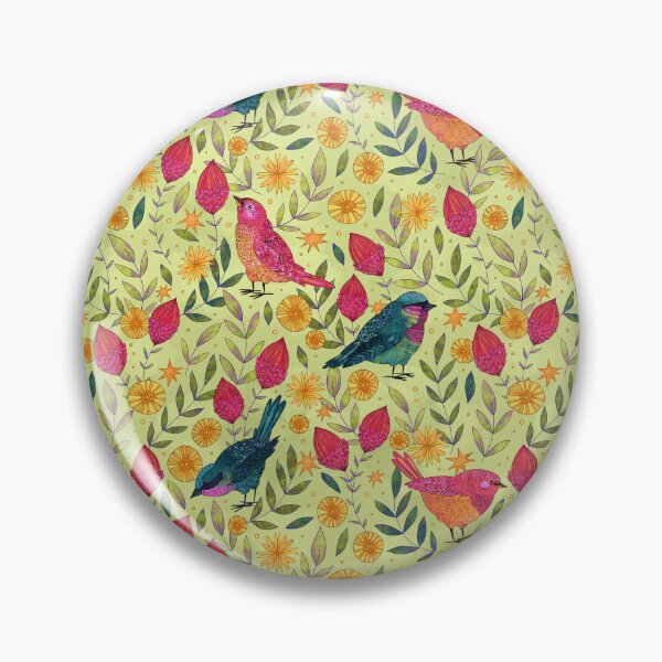 Item preview, Finches - Green designed and sold by inkedinred.