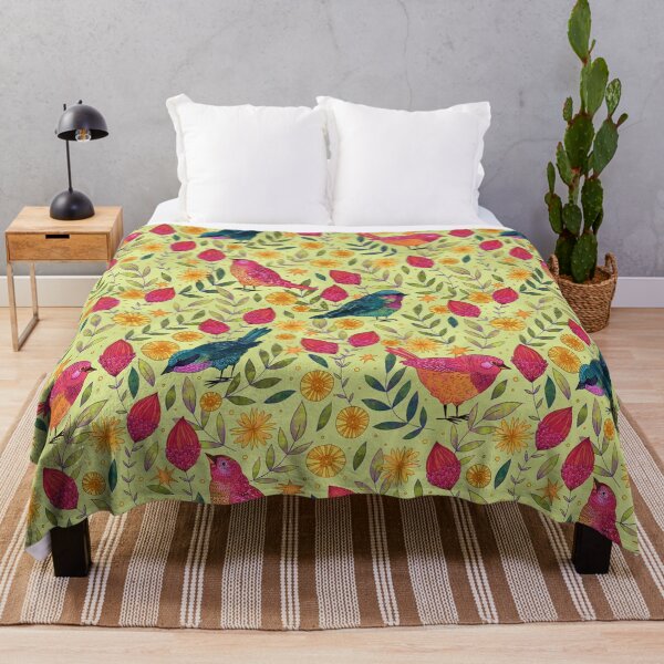 Item preview, Finches - Green designed and sold by inkedinred.