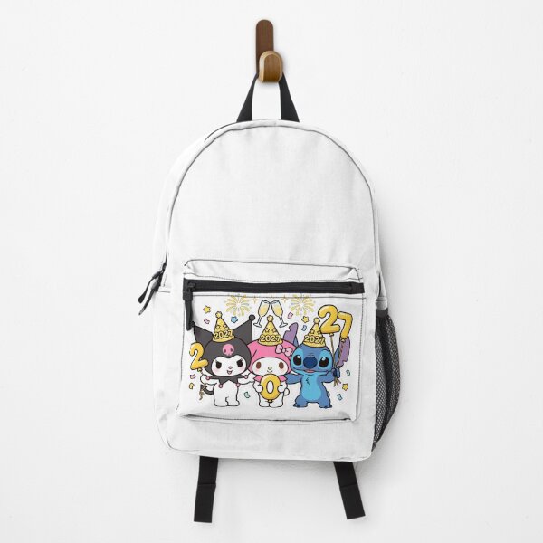 Item preview, New Year 2027 PNG | Kuromi My Melody Stitch 2027 Design | Kawaii Sanrio New Year Transparent | 2027 Party Clipart designed and sold by HoMya.