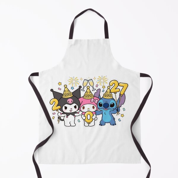 Item preview,  New Year 2027 PNG | Kuromi My Melody Stitch 2027 Design | Kawaii Sanrio New Year Transparent | 2027 Party Clipart  designed and sold by HoMya.