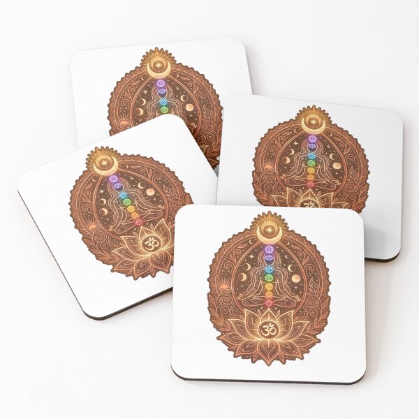 Item preview, Chakras featuring a lotus flower designed and sold by VibeCrazy.