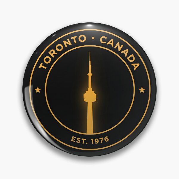 Item preview, CN Tower Crest — Toronto Canada Badge Logo designed and sold by Shutter-Dragon.