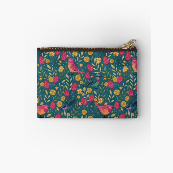 Item preview, Finches - Dark Blue designed and sold by inkedinred.