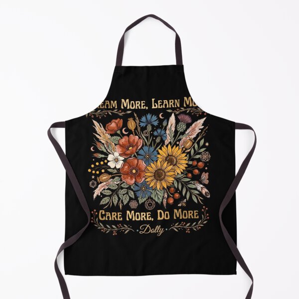 Item preview, Dolly Parton Quote Boho Floral -Dream More Learn More Care More Do More designed and sold by jentochicken.