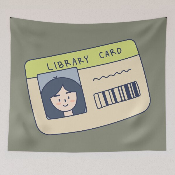 Item preview, Library Card designed and sold by Neadoodles.