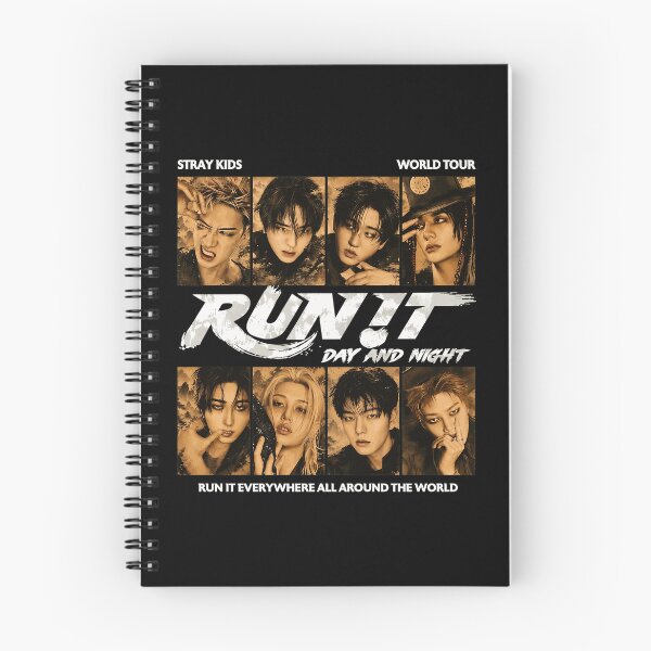 Item preview, Stray Kids World Tour Run It Day Night designed and sold by JamesRol160150.