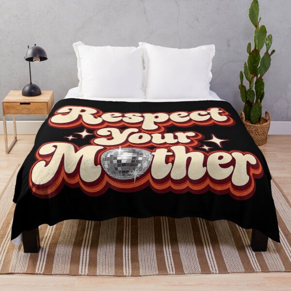 Item preview, Respect Your Mother Retro Disco Ball Groovy Earth Day designed and sold by Aladino Tamayo.