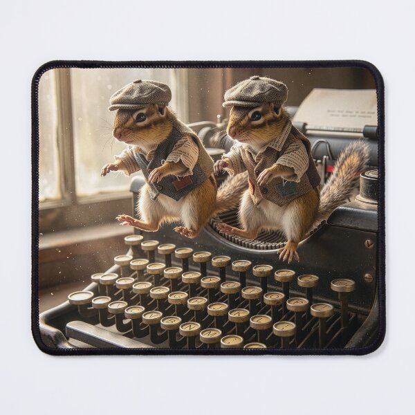 Item preview, Chipmunk Junior Reporters Hard at Work designed and sold by Tridentulus.