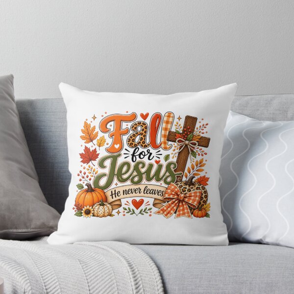 Item preview, Fall For Jesus He Never Leaves designed and sold by milomatchart.