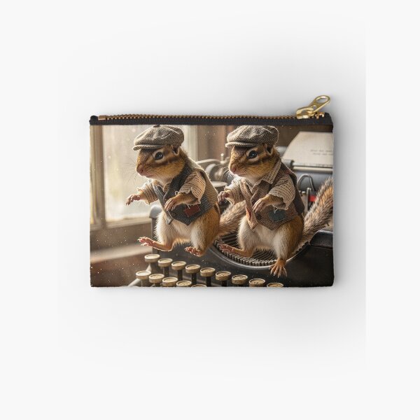 Item preview, Chipmunk Junior Reporters Hard at Work designed and sold by Tridentulus.