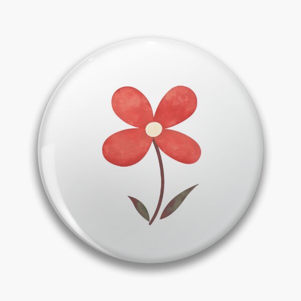 Item preview, Red Flower designed and sold by FlaskLab.