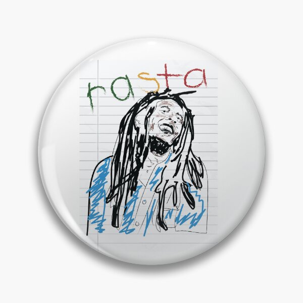 Item preview,  BOB MARLEY Rasta  Portrait kid drawing designed and sold by EvulAtheng Designs.