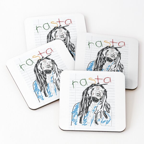Item preview,  BOB MARLEY Rasta  Portrait kid drawing designed and sold by EvulAtheng Designs.