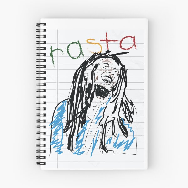 Item preview,  BOB MARLEY Rasta  Portrait kid drawing designed and sold by EvulAtheng Designs.