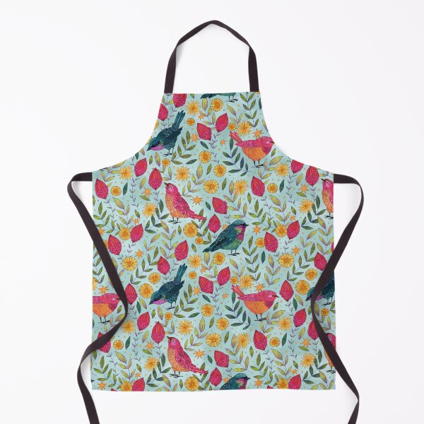 Item preview, Finches - Light Blue designed and sold by inkedinred.