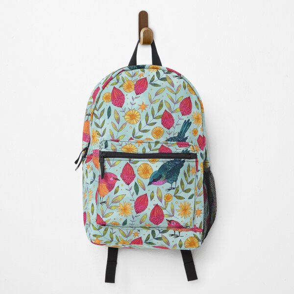 Item preview, Finches - Light Blue designed and sold by inkedinred.