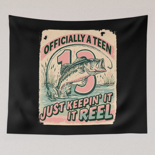 Item preview, Officially A 13 Just Keepin' It Reel designed and sold by PAROSSA.