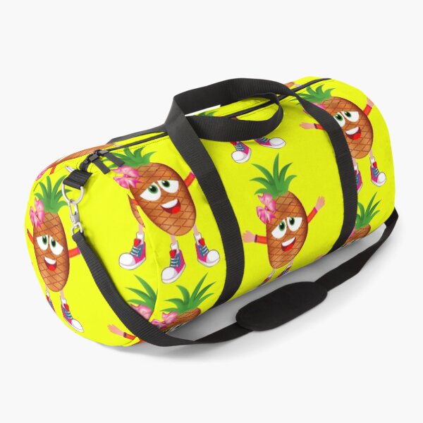 Item preview, Satisfied Pineapple Animated Character Girl Version designed and sold by ExpressiveToon.