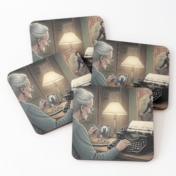 Item preview, Epilogue Agog Scene: The Librarian’s Desk & Typewriter designed and sold by axp7884.
