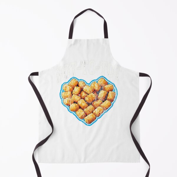 Item preview, Hot To Tot Cute Potato Tater Tots Heart Food Pun Design designed and sold by QLShop.
