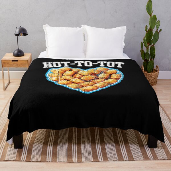 Item preview, Hot To Tot Cute Potato Tater Tots Heart Food Pun Design designed and sold by QLShop.