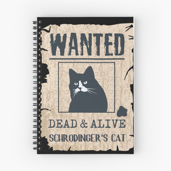 Item preview, Wanted Poster Schrodinger Cat Dead Alive Funny Science designed and sold by Jalynehnerdfg.