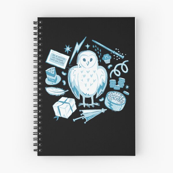 Item preview, Hedwig Birthday Wizarding Icon Collage designed and sold by Rhonda Hayden.