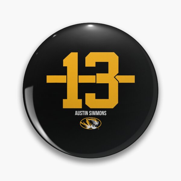 Item preview, Austin Simmons Missouri Football Number 13 Stripe designed and sold by khdmalakarak.