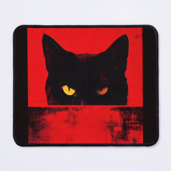 Item preview, Black cat in REd designed and sold by KiraChie.