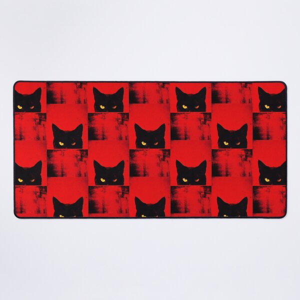 Item preview, Black cat in REd designed and sold by KiraChie.
