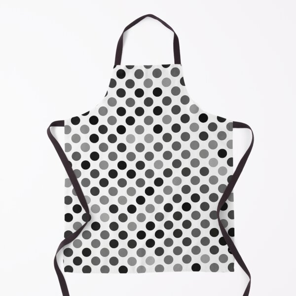 Item preview, Black White Polka Dot Pattern designed and sold by ShivCraftStudio.