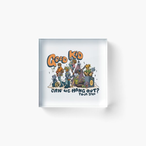 Item preview, good kid can we hang out tour 2026 vintage indie rock graphic designed and sold by JosephTyre3.