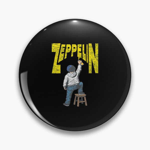 Item preview, Zeppelin Spray Paint Art Design designed and sold by Jalynehnerdfg.