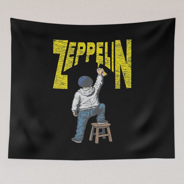 Item preview, Zeppelin Spray Paint Art Design designed and sold by Jalynehnerdfg.