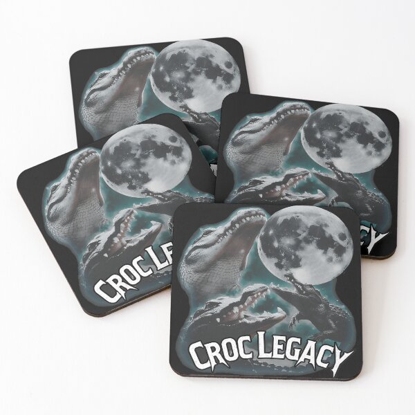 Item preview, Alligators Moon Howl Reptile Wildlife Art designed and sold by Jalynehnerdfg.