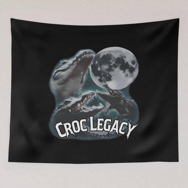 Item preview, Alligators Moon Howl Reptile Wildlife Art designed and sold by Jalynehnerdfg.