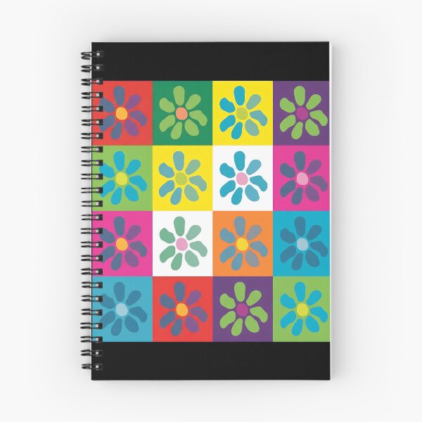 Item preview, Pop Art Flower Grid designed and sold by SketchyCrew.