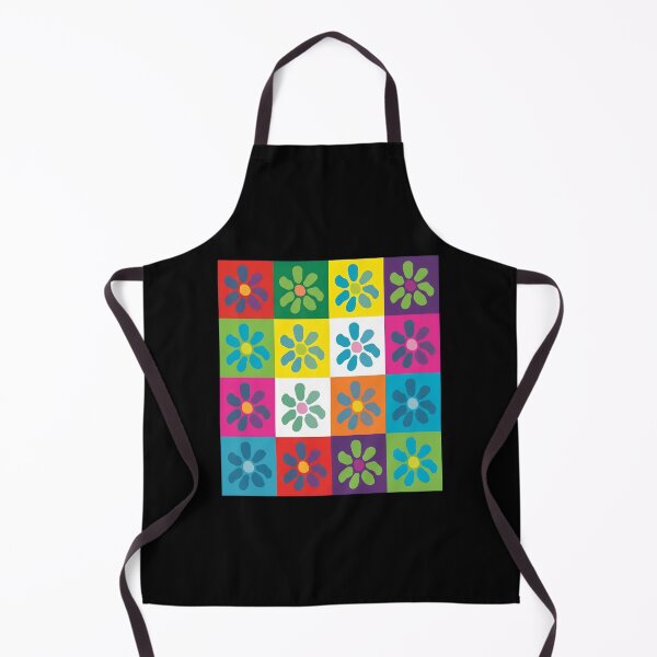 Item preview, Pop Art Flower Grid designed and sold by SketchyCrew.
