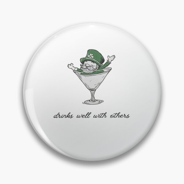 Item preview, St Patrick's Day Leprechaun Martini Cocktail Vintage Illustration Vintage  designed and sold by loveconfident.