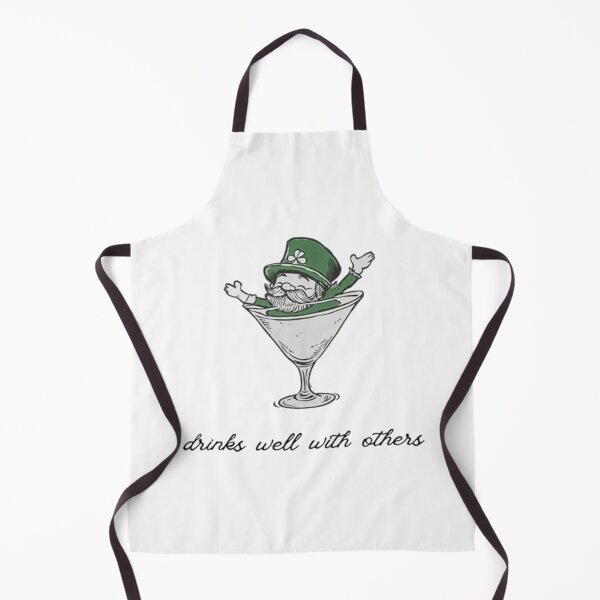 Item preview, St Patrick's Day Leprechaun Martini Cocktail Vintage Illustration Vintage  designed and sold by loveconfident.