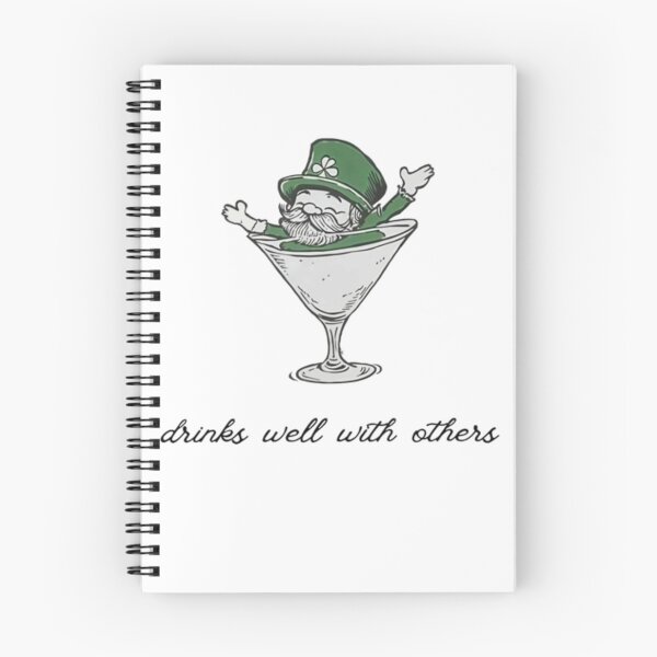 Item preview, St Patrick's Day Leprechaun Martini Cocktail Vintage Illustration Vintage  designed and sold by loveconfident.