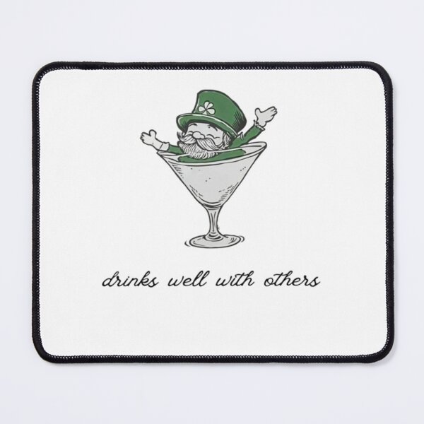 Item preview, St Patrick's Day Leprechaun Martini Cocktail Vintage Illustration Vintage  designed and sold by loveconfident.