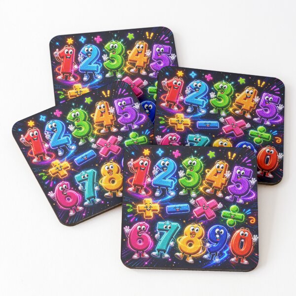 Item preview, Elementary Math Teacher Cute Numbers Squad designed and sold by soin10s-designs.